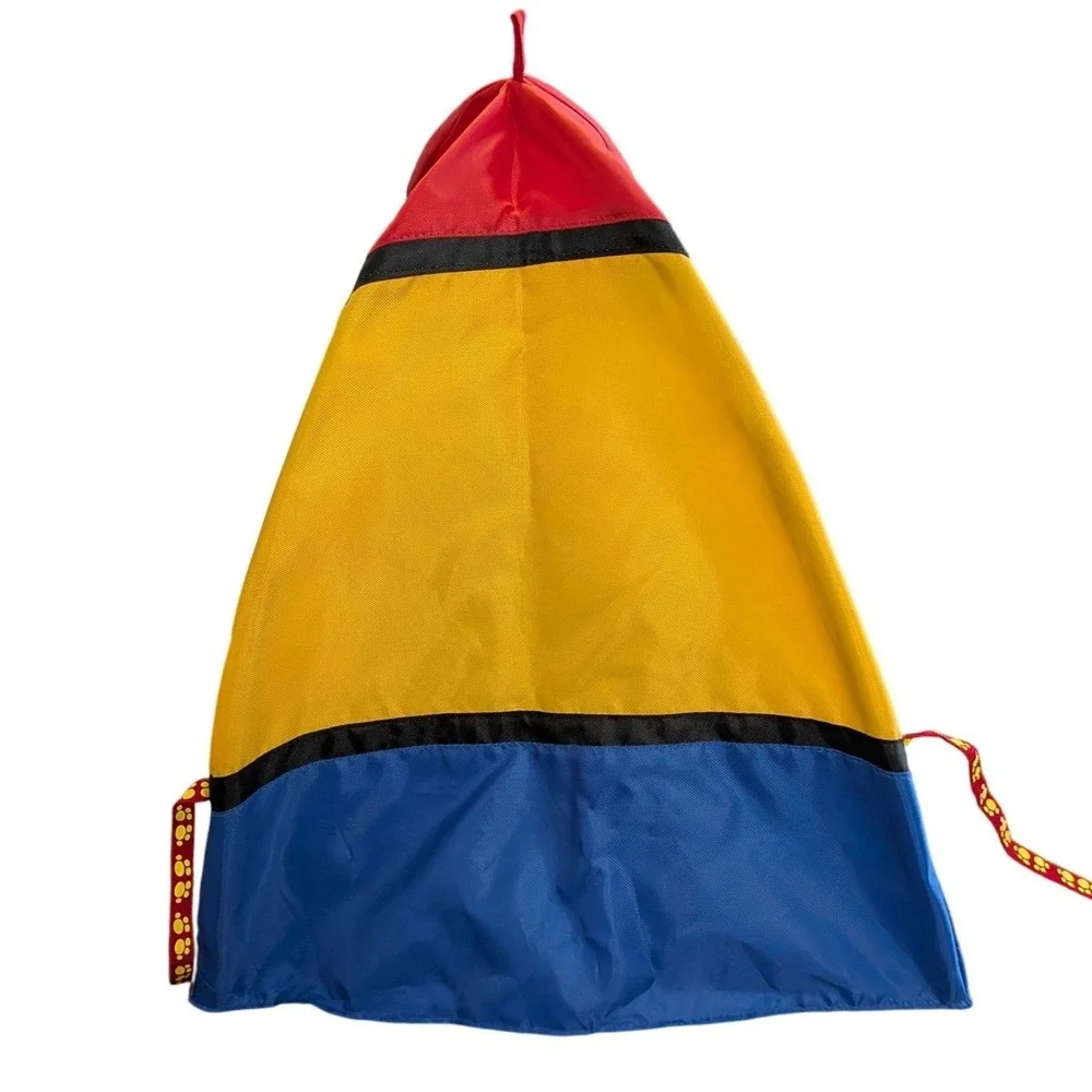 VTG BABW Build A Bear Workshop Camping Tent Red‎ Yellow Blue 17